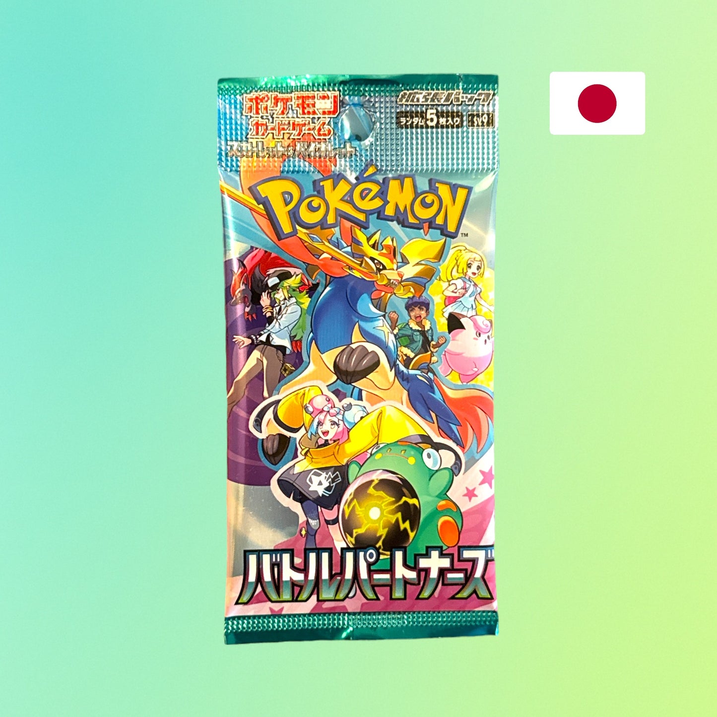 Pokémon Battle Partners Einzelbooster auf Japanisch