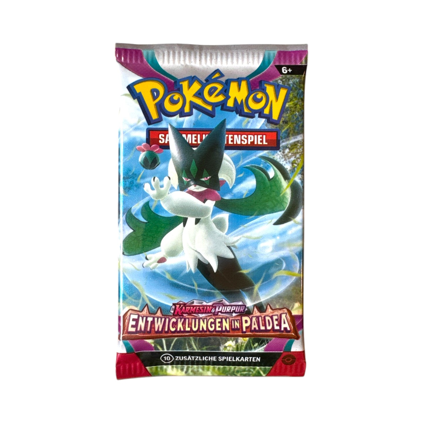 Pokémon Karmesin & Purpur KP02 Entwicklungen in Paldea Booster DE