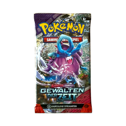 Pokémon Karmesin & Purpur KP05 Gewalten der Zeit Booster DE